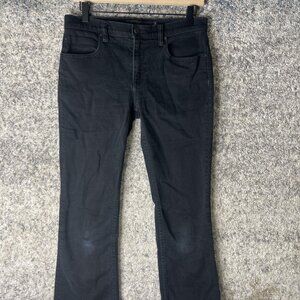 Trap Flex Jeans Womens 32x32 Black Wash Stretch Denim Zip Fly 5 Pocket Made USA